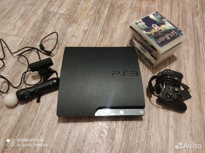 Игровая приставка ps3 slim прошитая