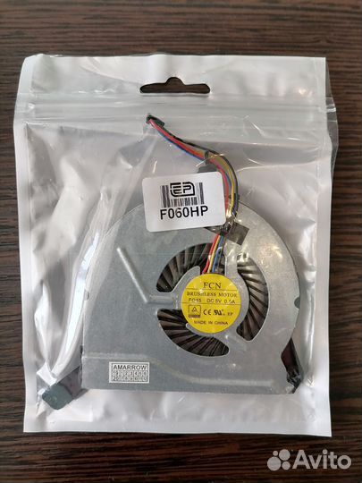 Кулер для ноутбука HP Pavilion 17-F059SR, 4 PIN