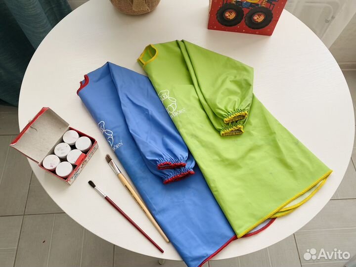 Нагрудник рубашка для кормления фартук Bаby Bjоrn