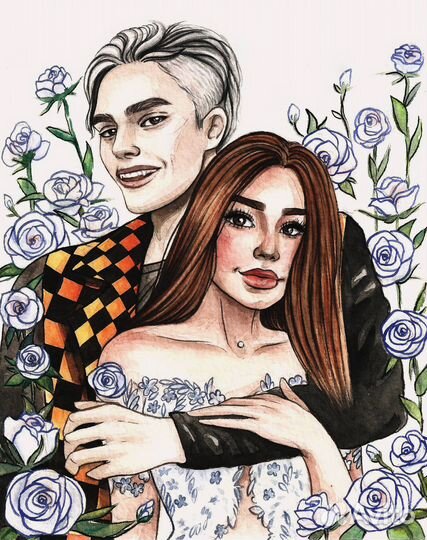 Ваш портрет с любым героем из Клуба Романтики