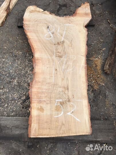 Слэбы из дуба(волна) Т.7 см
