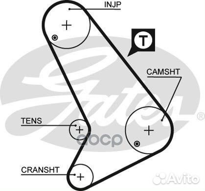 Ремень грм LCV 5571XS Gates