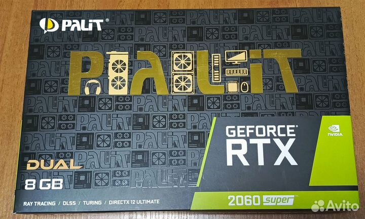 Видеокарта palit RTX 2060 super (8GB, 256bit)