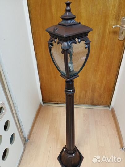 Фонарь уличный садовый металл столб 1м-3м