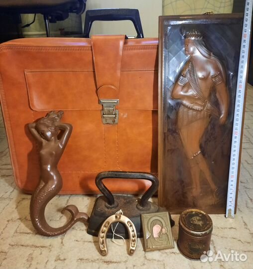 Чемодан, утюг, иконка и прочее СССР винтаж