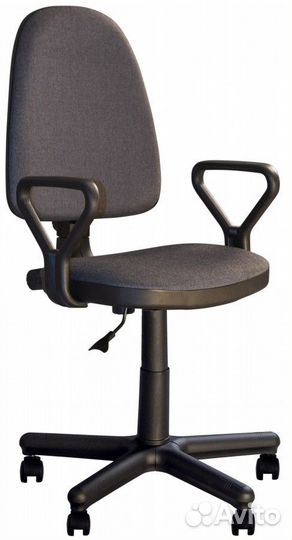 Кресло Престиж Prestige GTP C-38 серая ткань