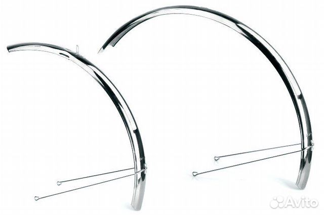 Крылья для велосипеда полноразмерные NB16K, 16