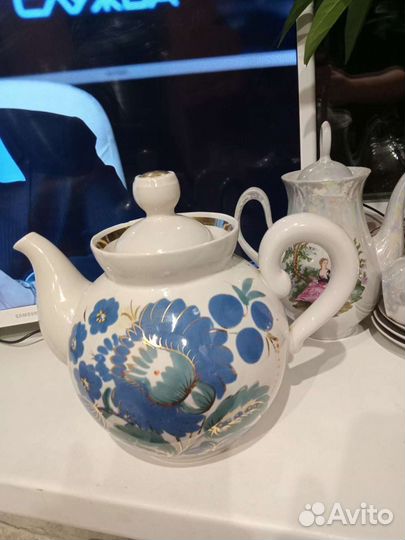 Чайник заварочный фарфоровый СССР