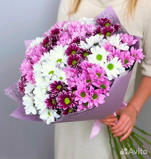 Букет хризантемы Доставка цветов Хризантема