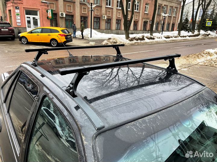 Багажник (опоры+палки) Delta Daewoo Nexia черн