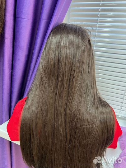 Парик женский Каштан