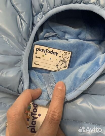 Новый утепленный конверт в коляску Play Today