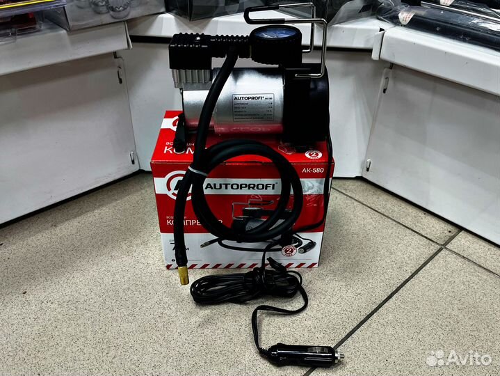 Компрессор автомобильный Autoprofi AK-580 150Вт