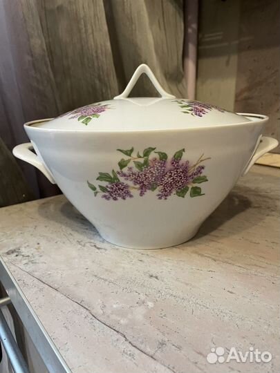 Супница фарфор СССР
