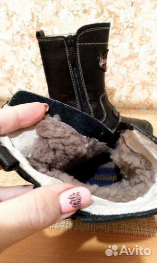 Сапоги зимние Антилопа (antilopa) кожа 23рр