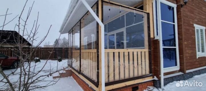 Мягкие окна для беседок / бесплатный замер