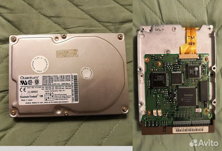 HDD IDE не рабочие: 40; 15; 1,7 менее гига