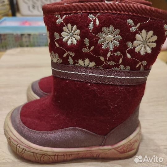 Валенки для девочки 24 размер