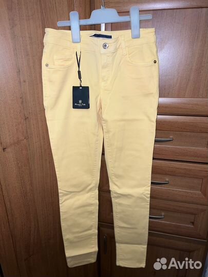 Брюки massimo dutti skinny fit 34