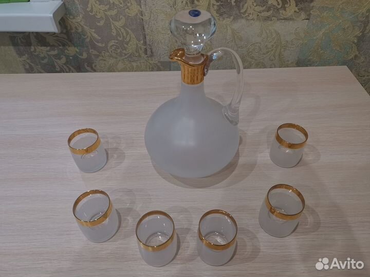 Набор сервиз для ликёра Bohemia 7 предметов