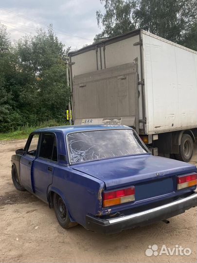 ВАЗ 2107 1.5 МТ, 2004, 100 000 км