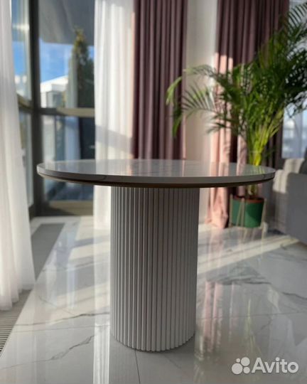 Обеденный стол круглый style под заказ