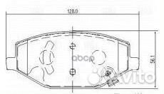 Колодки торм. для а/м Geely Coolray (20) диск