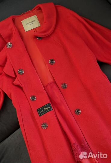 Пальто женское демисезонное 42-46, Италия, ангора