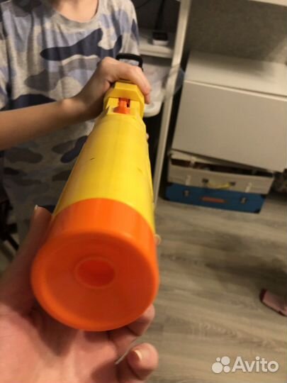 Nerf fortnite sp-l с глушителем