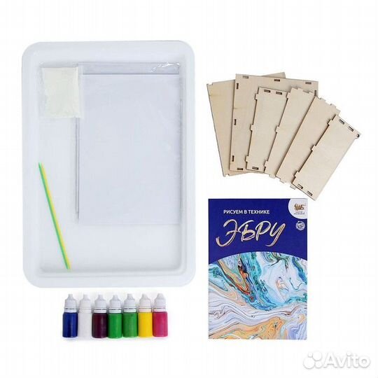Набор для творчества «Рисуем в технике Эбру», форм