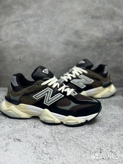 Кроссовки New Balance 9060 Brown Black (36-45)