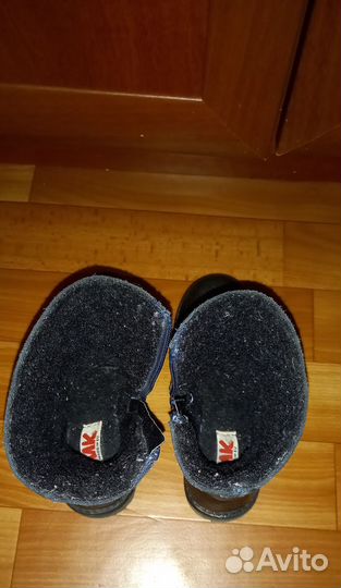 Сапоги демисезонные кожа 27