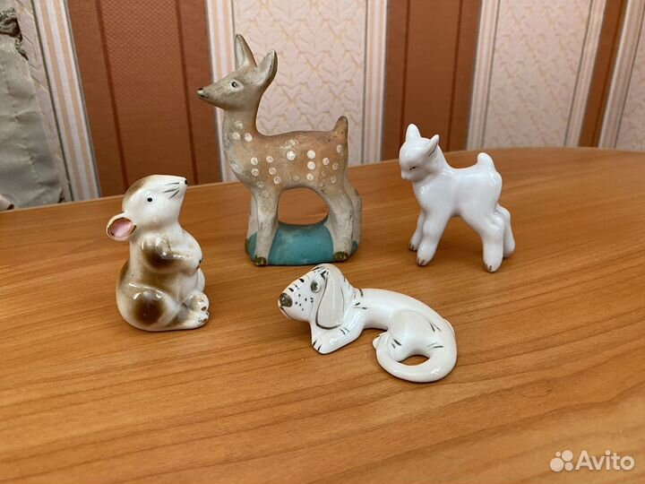Статуэтки фарфоровые. Миниатюра