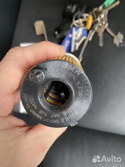 Фильтр масляный bmw двигатель N