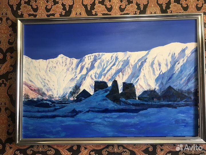 Картина маслом на холсте большая