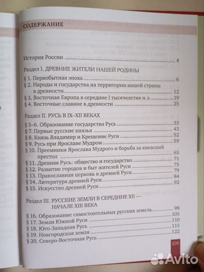 История 6 класс Пчелов