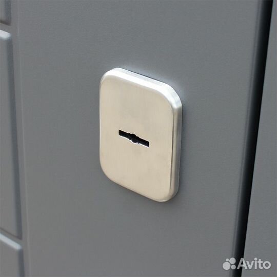 Дверь входная в квартиру с зеркалом