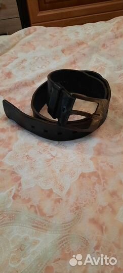 Ремень мужской кожаный