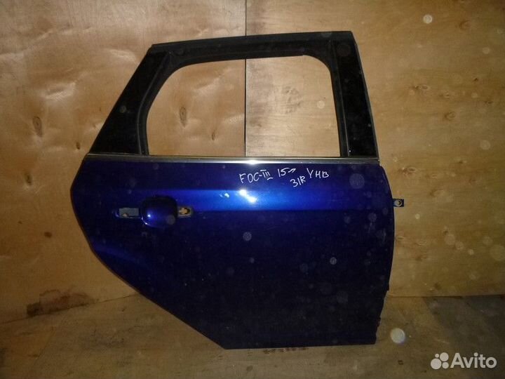 Дверь задняя правая ford focus III 2011