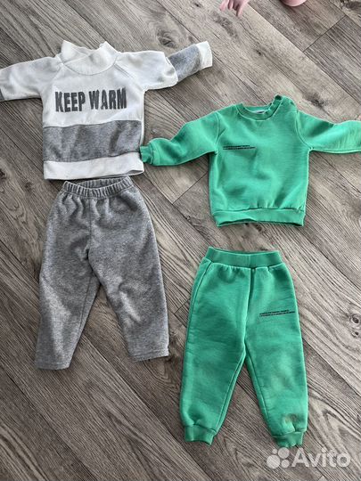 Костюм детский теплый 80 86
