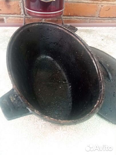 Утятница гусятница, чугунная СССР