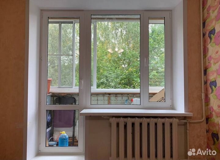 Остекление окон и балконов пвх