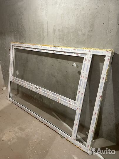 Болконный блок пвх новый