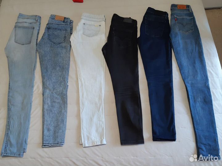 Джинсовые брюки