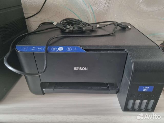 Принтер epson l3151 струйный мфу
