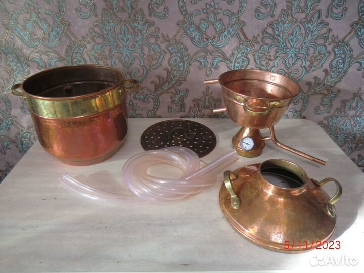 Алькитара Премиум 10 л.Самогонный аппарат(3камеры)