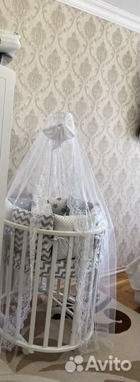 Детская кроватка трансформер 8 в 1