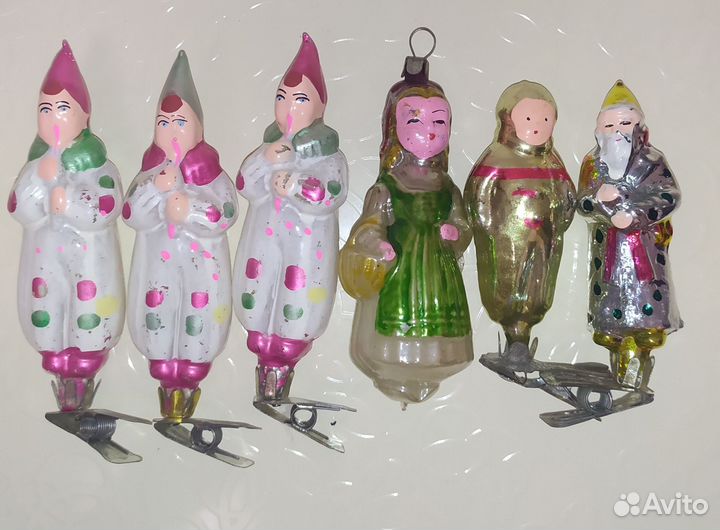 Елочные игрушки СССР