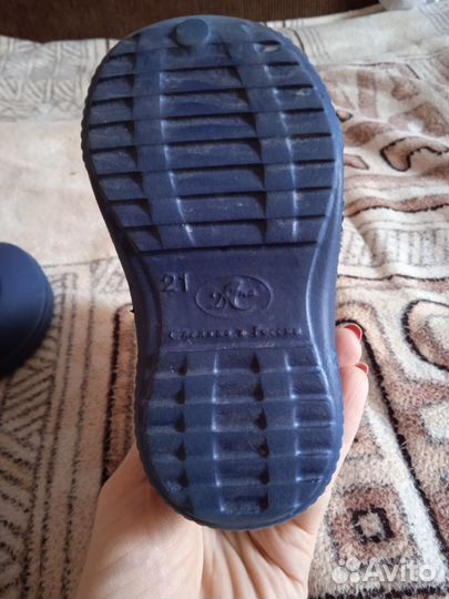 Сапоги зимние детские 21 размер