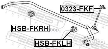 Втулка стабилизатора honda civic FK 5D 06-12 пе